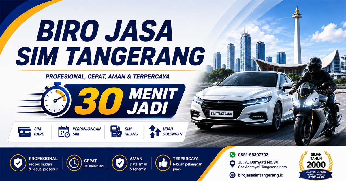 Biro Jasa SIM Tangerang